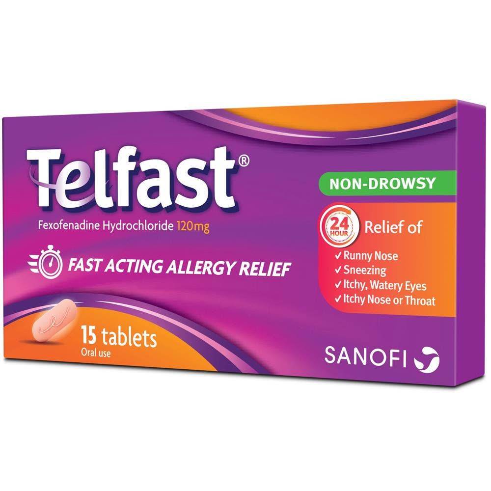 Telfast 120mg - 15 Tablet