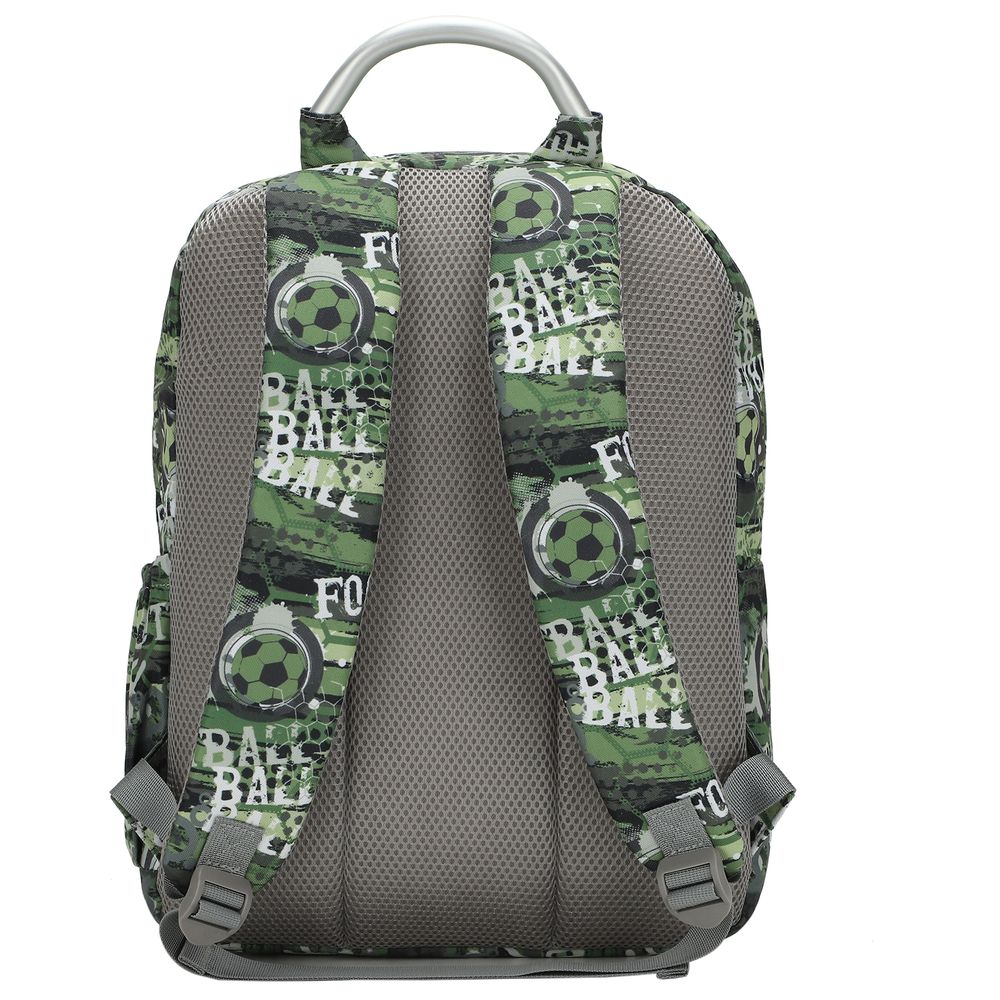 Cubs - School Backpack - Army Green Football - 17.7-Inch/45cm