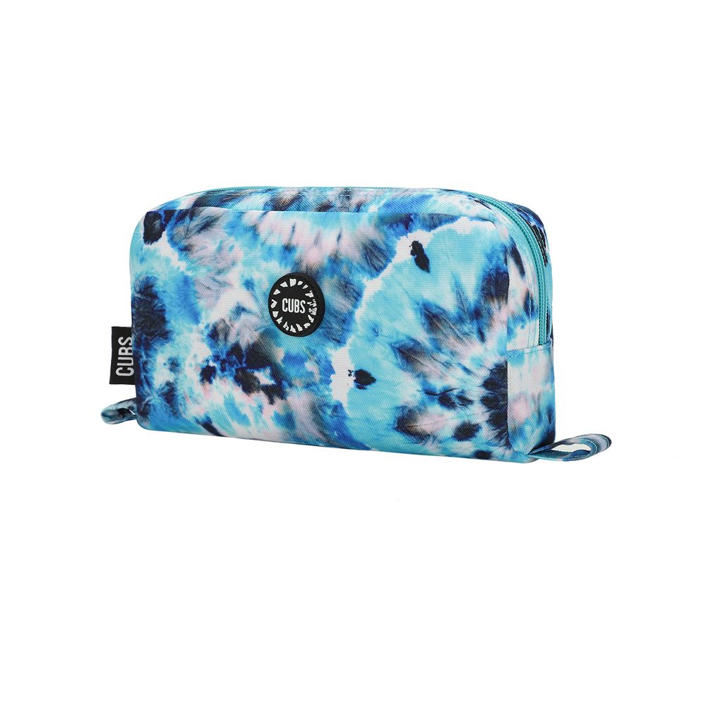 كابز - مقلمة مصبوغة بالربط - فيروزي