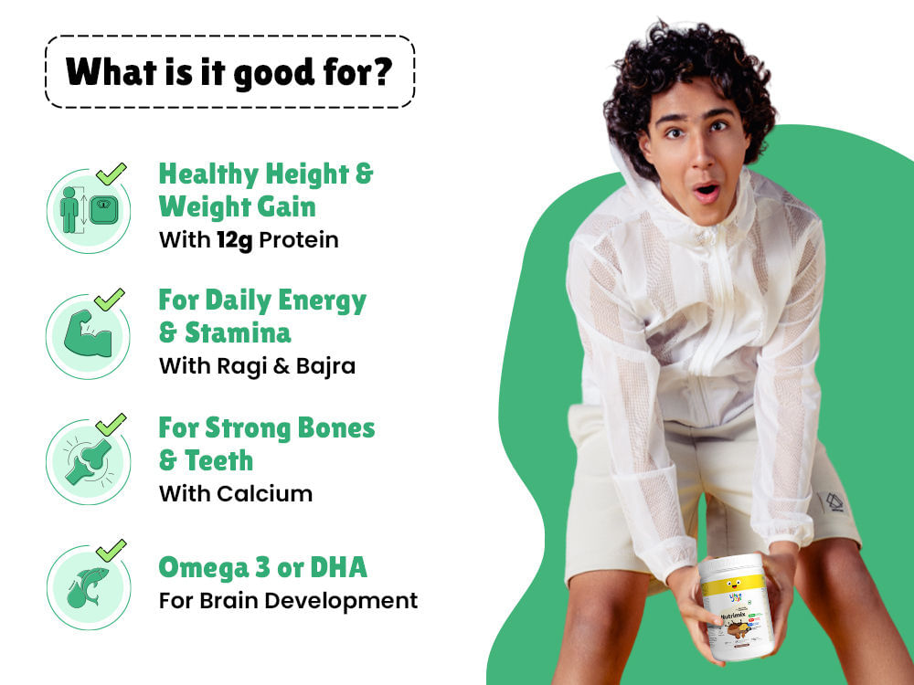 Little Joys - Nutrimix 13+ Powder with Chocolate Nutrition Blend, 390 g