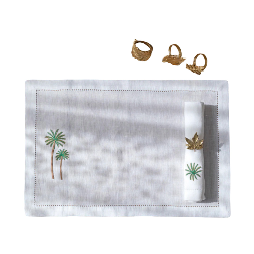 Curate Home - Firoze Table Linen Set - 12 Pcs