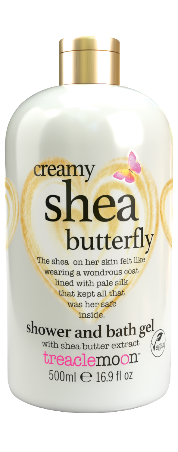 تريكيل مون - جل استحمام كريمي بزبدة الشيا - 500 مل