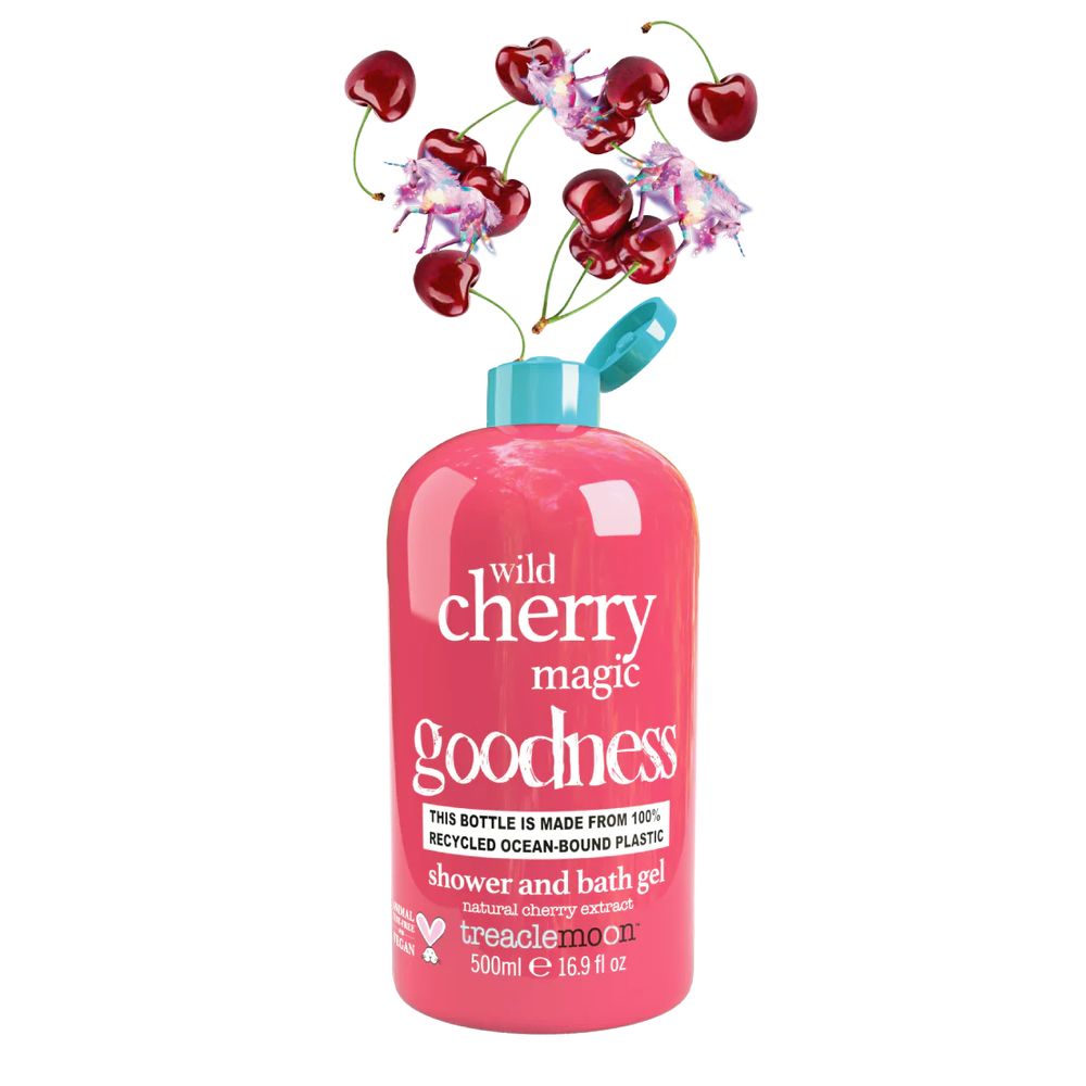 تريكل مون - جل استحمام الكرز البري - 500 مل