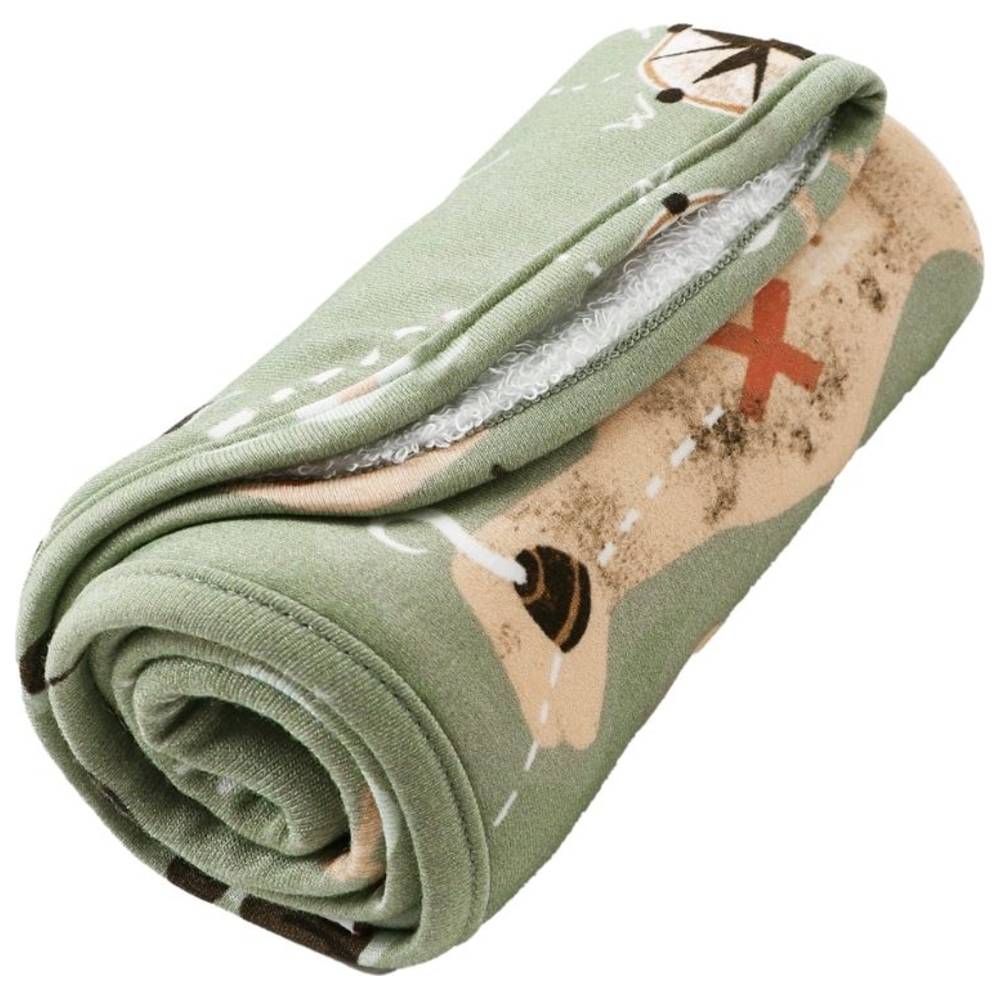 Atlas & Maya - Super Absorbent Bamboo Burp Cloth - Pirate Bay