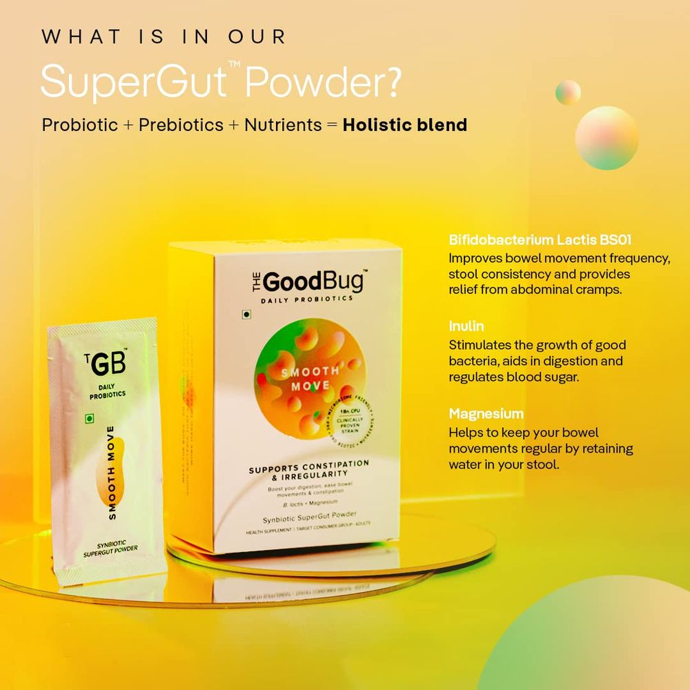 The Good Bug - Daily Probiotic - Smooth Move - 30 Sachets