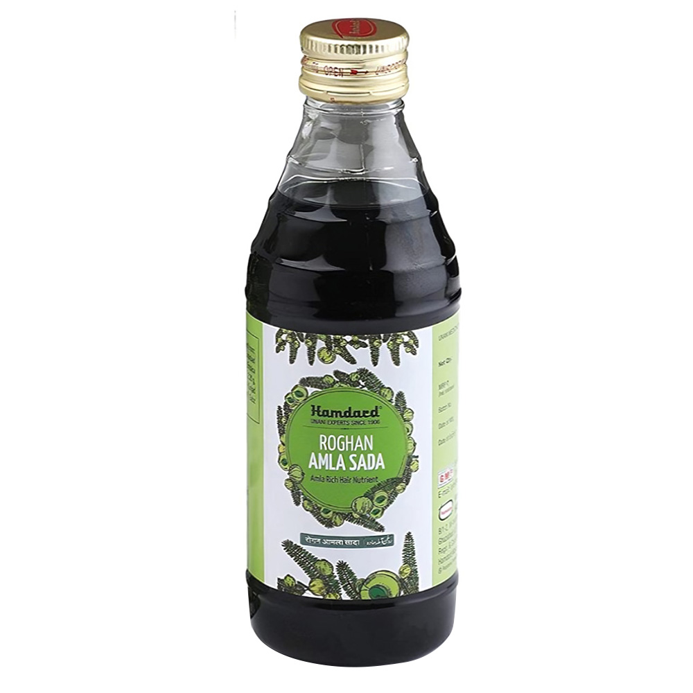 Hamdard - Roghan Amla Sada Hair Nutrient Oil - 200 ml