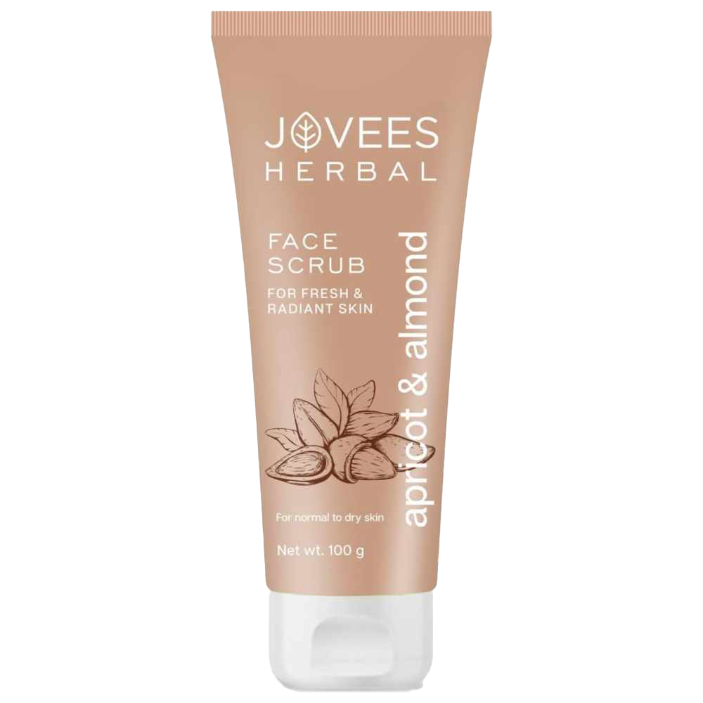 Jovees Herbal - Apricot & Almond Facial Scrub - 100 gm