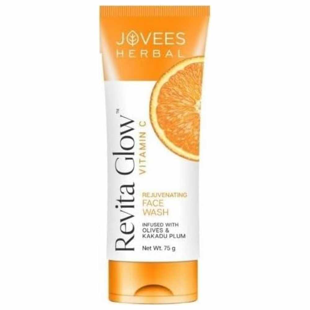 Jovees Herbal - Revita Glow Vitamin C Rejuvenating Face Wash - 75 gm
