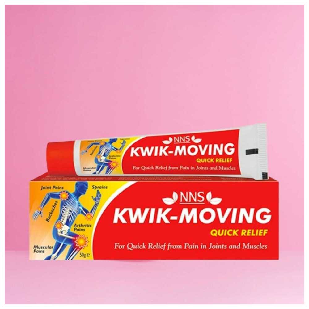 Nns - Kwik-Moving Quick Relief Ointment - 50 gm