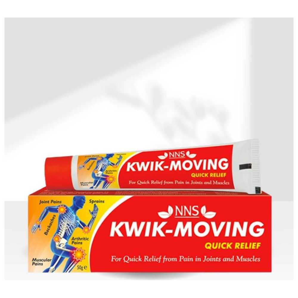 Nns - Kwik-Moving Quick Relief Ointment - 50 gm