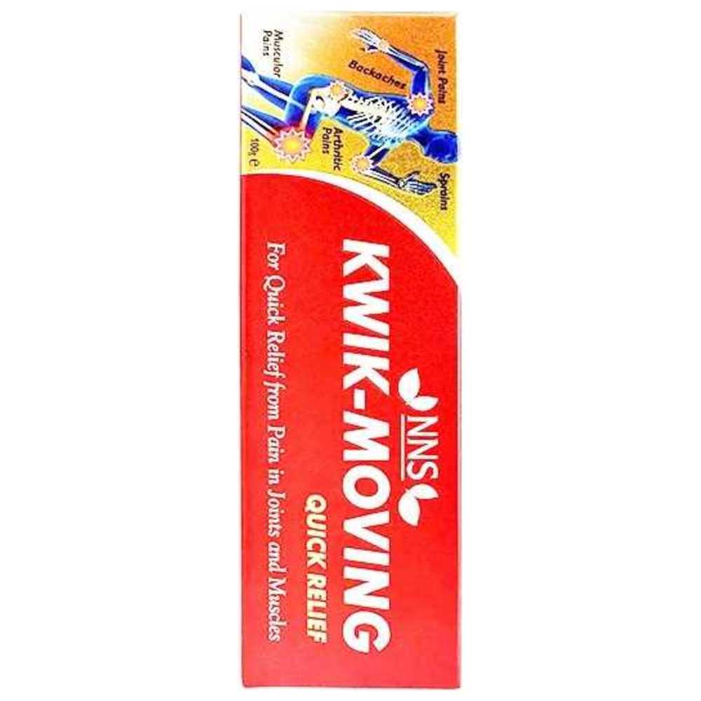Nns - Kwik-Moving Quick Relief Ointment - 100 gm