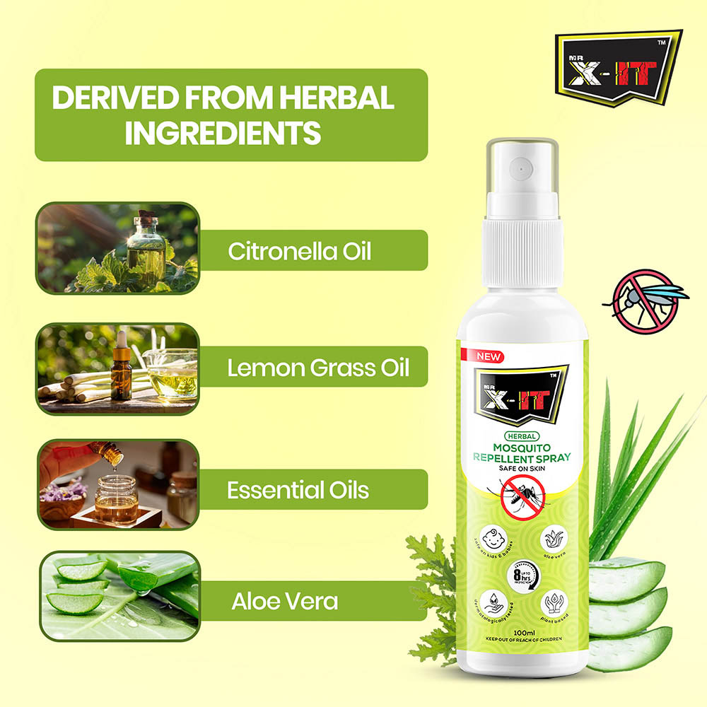 Mr. X-It - Mosquito Repellent Spray - 100 ml