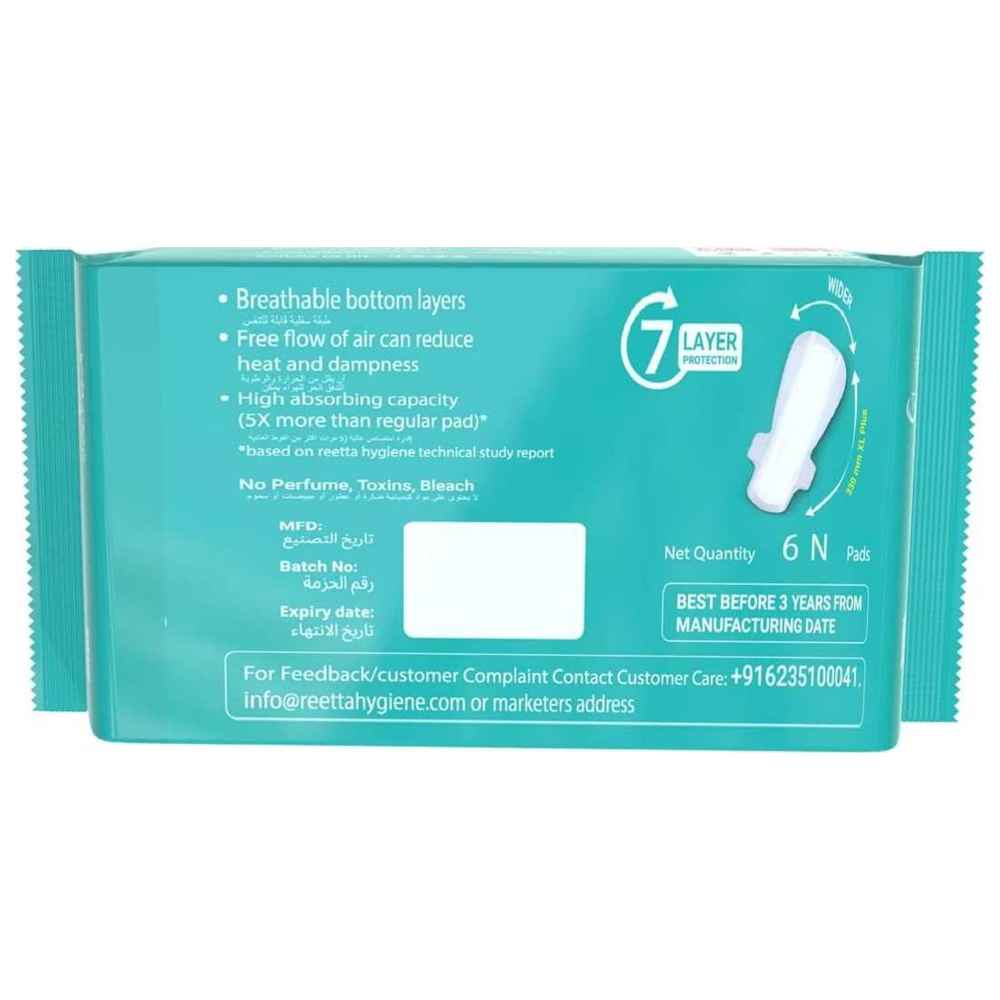 Colleen - Ultra Thin 100% Breathable Pads - XL+ - 6 Pcs