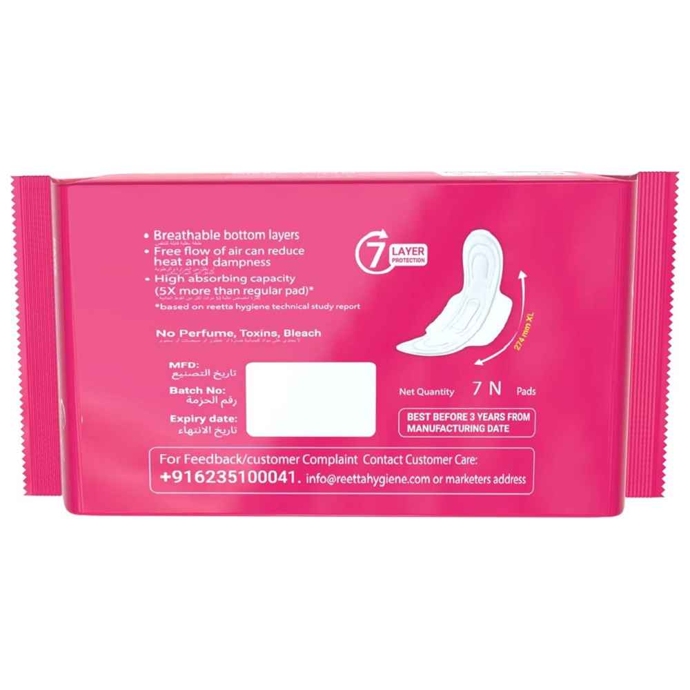 Colleen - Ultra Thin 100% Breathable Pads - XL - 7 Pcs