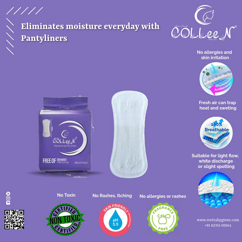 Colleen - Premium Panty Liner - 25 Pcs