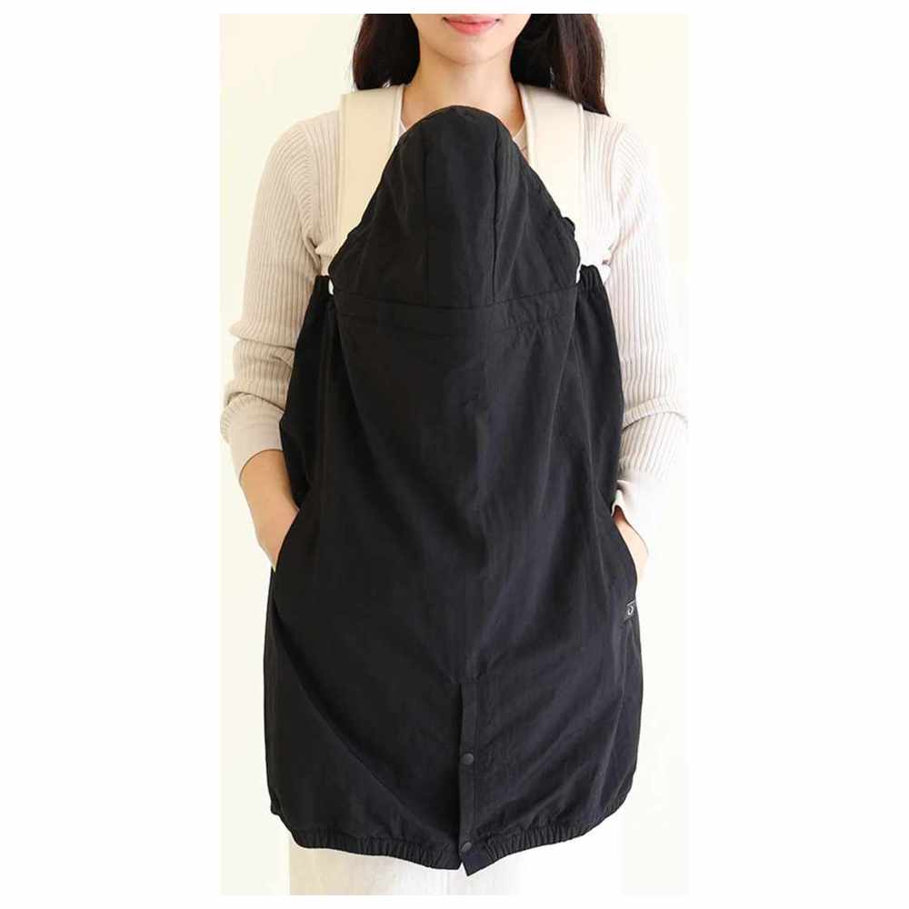 Gooseket - Baby Carrier Sun & Wind Cover - Black