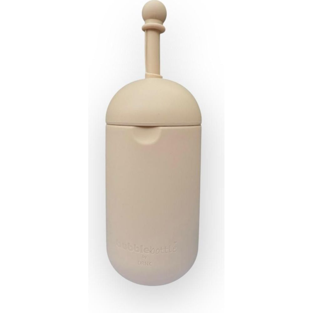 Drnk - Silicone Training Sippy Cup Bubblebottle - Cream - 350 ml