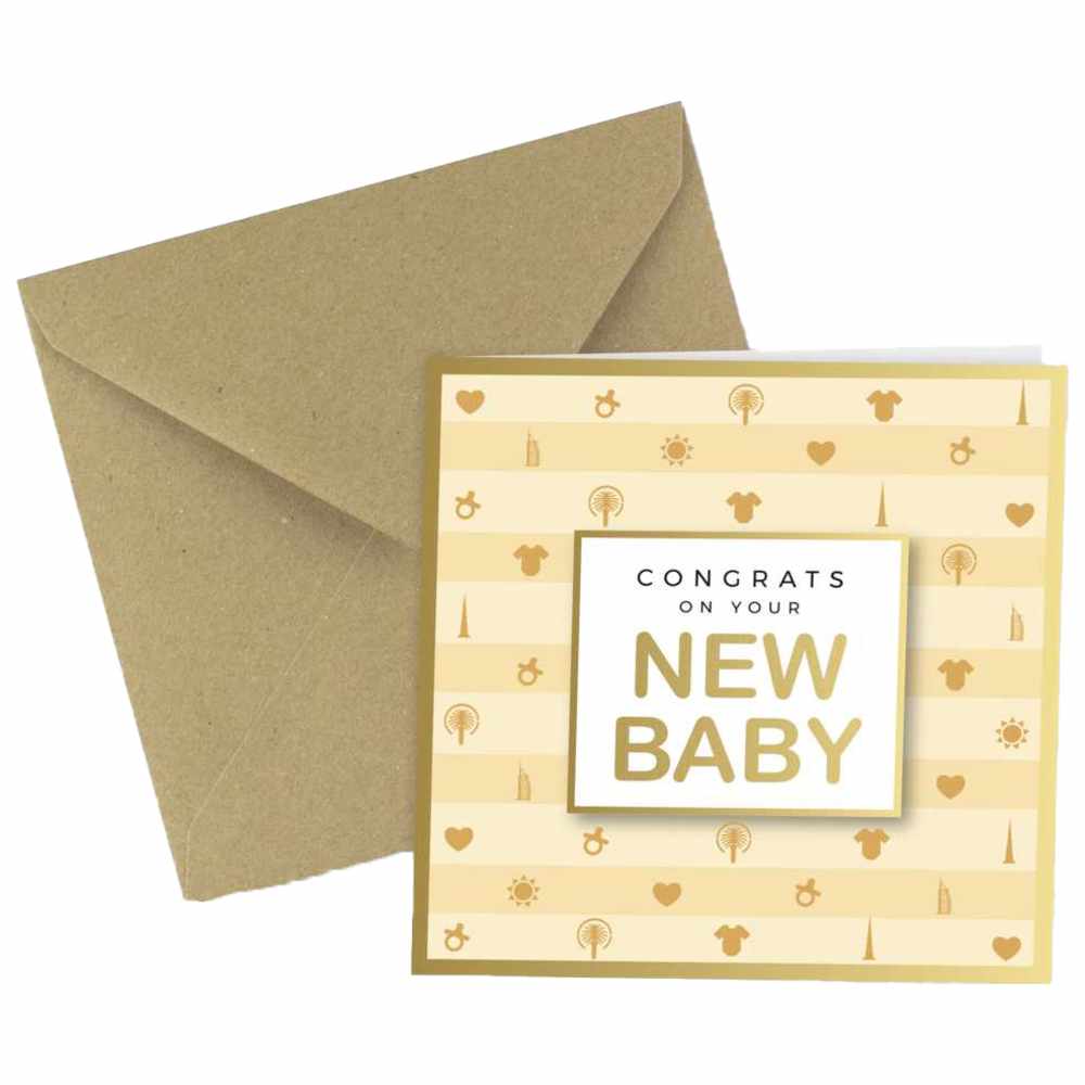 Share The Love - Congrats On Your New Baby Greeting Card