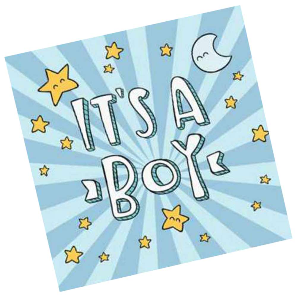 Share The Love - It's A Boy Greeting Card