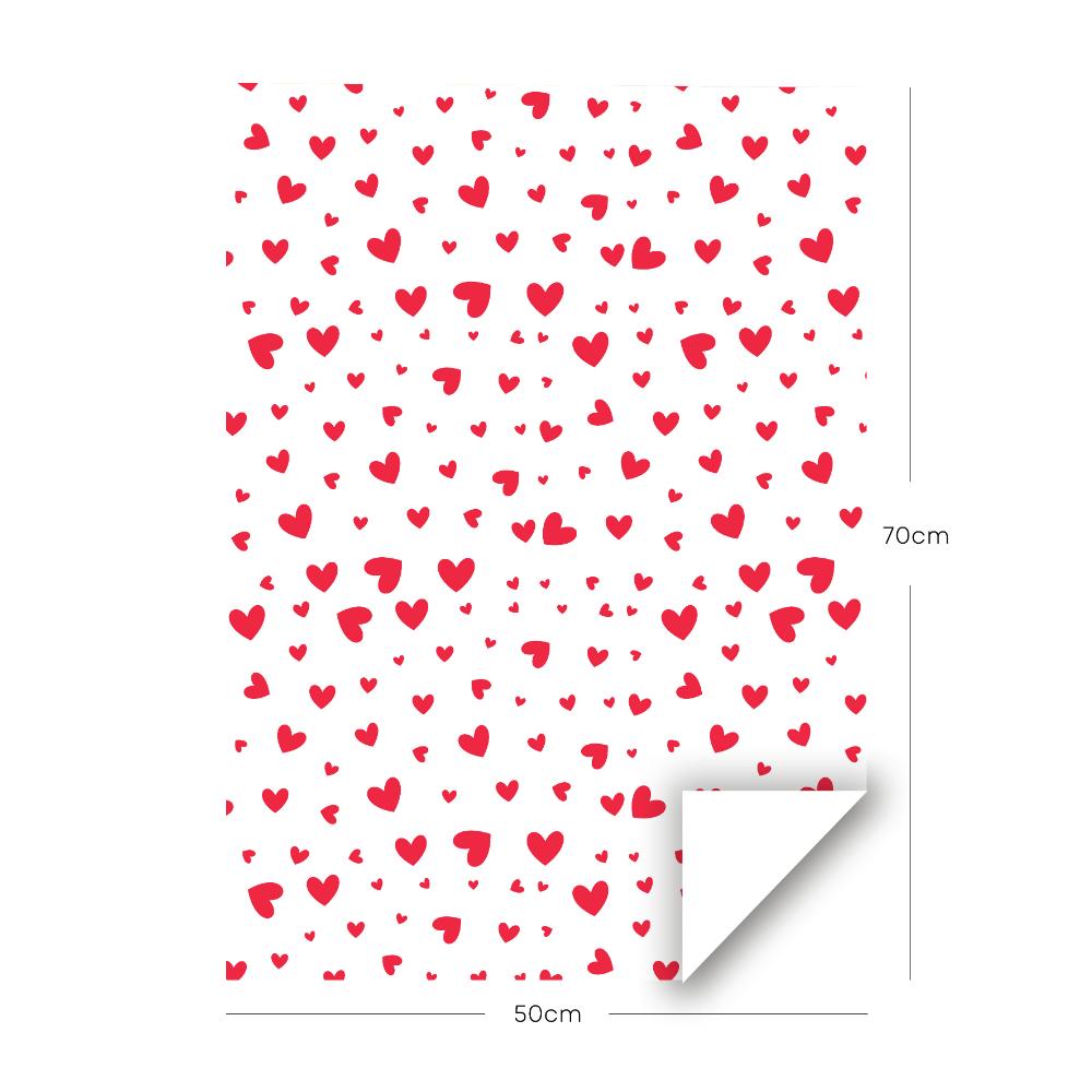 Share The Love - Gift Wrapping Paper Pack - Hearts - 041
