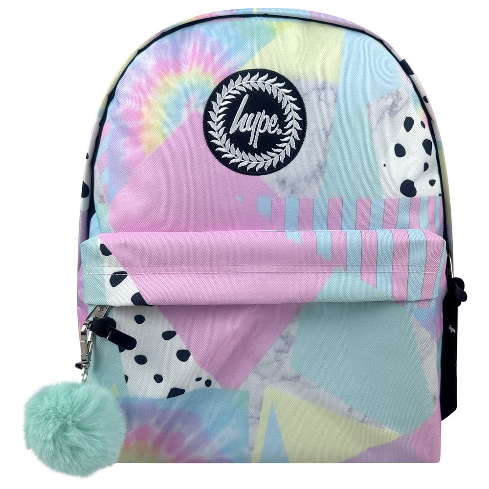 Hype - Iconic Backpack - Pastel Collage - 16.5-inch