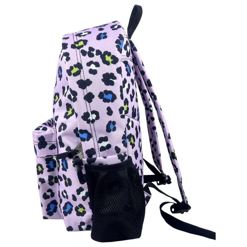 Hype - Iconic Backpack - Lilac Leopard - 16.5-inch