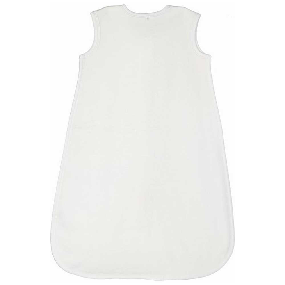 Under the Nile - Organic Brushed Cotton Terry Sleep Sack - White
