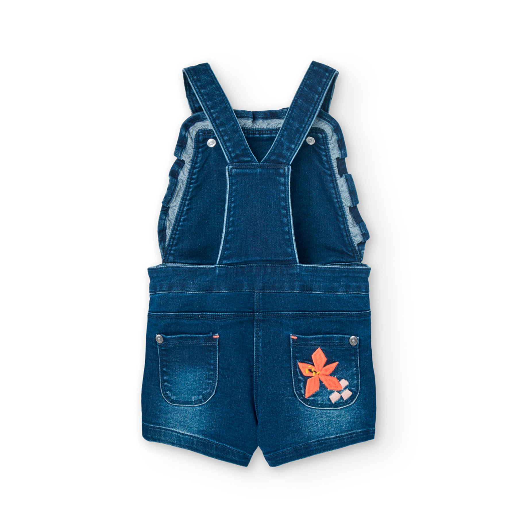 Boboli - Girl's Knitted Dungarees - Blue