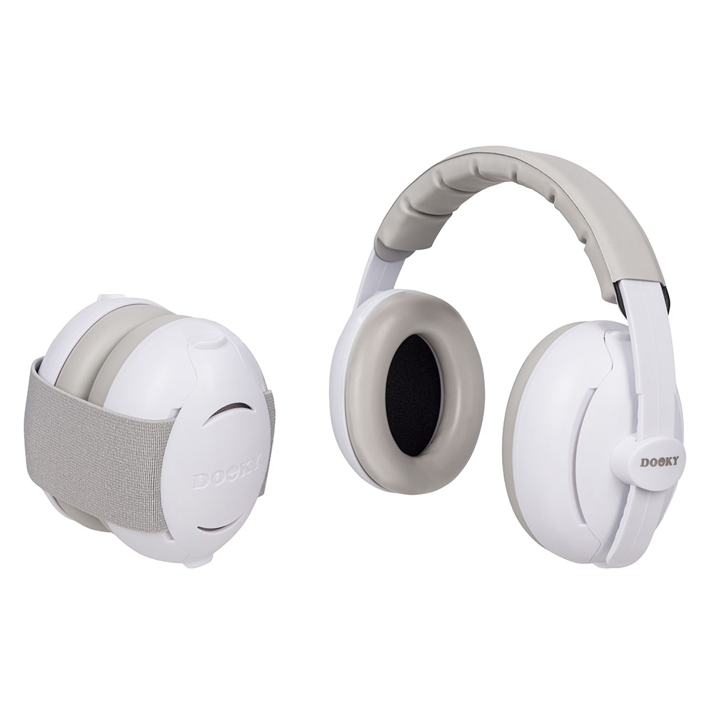 Dooky 2-In-1 Ear Protection - Grey