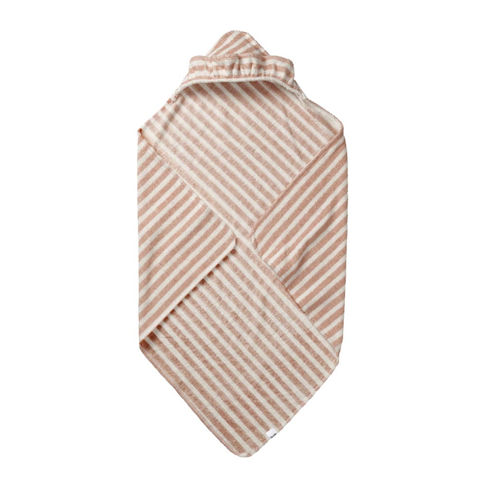 Elodie Details Baby Hooded Towel - Candy Stripes