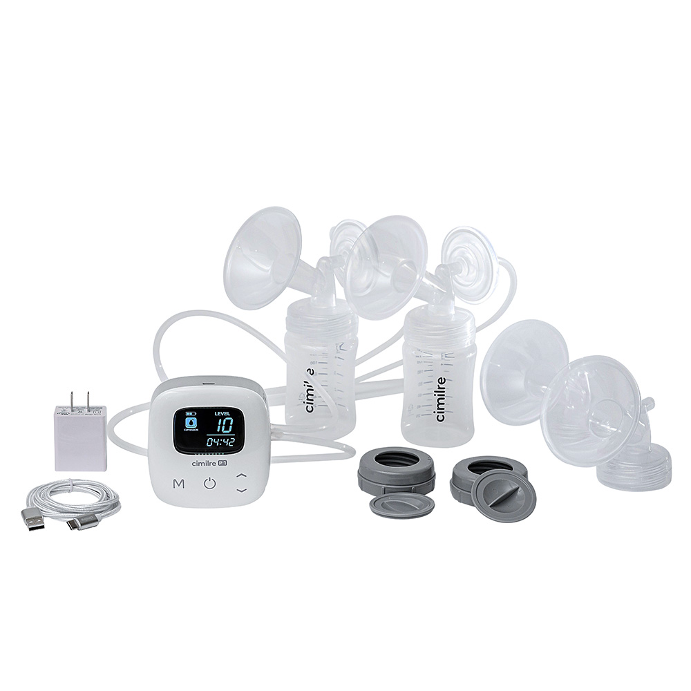 مضخة الثدي الكهربائية المزدوجة المحمولة Cimilre - P1
