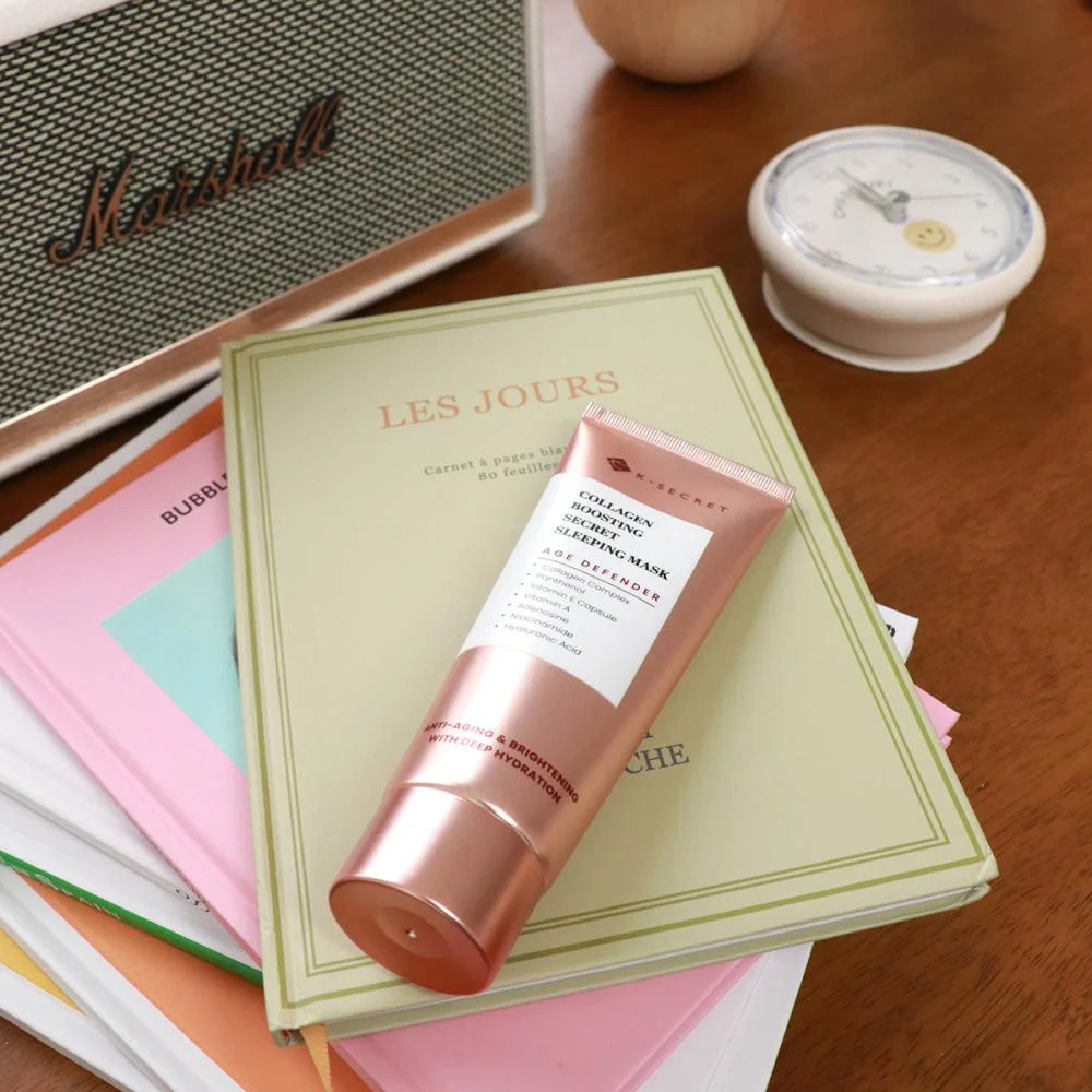 كي-سيكريت - قناع نوم تعزيز الكولاجين - 60 مل