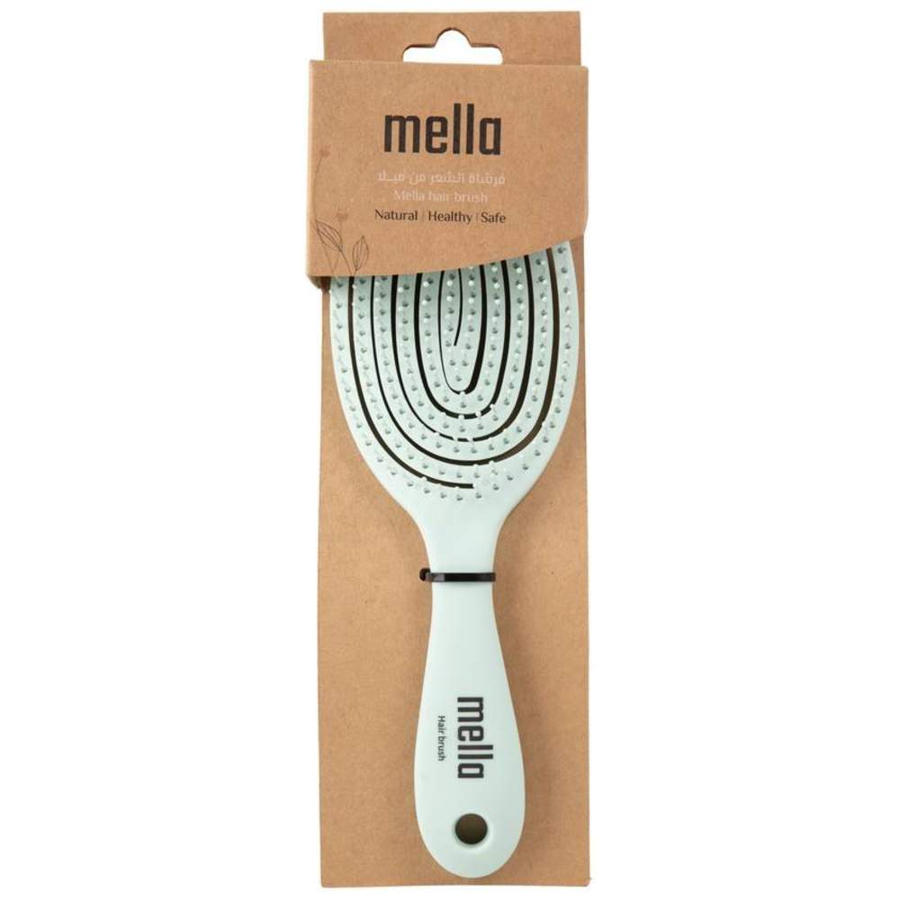 ميلا – فرشاة شعر بيضاوية الشكل – أخضر فاتح
