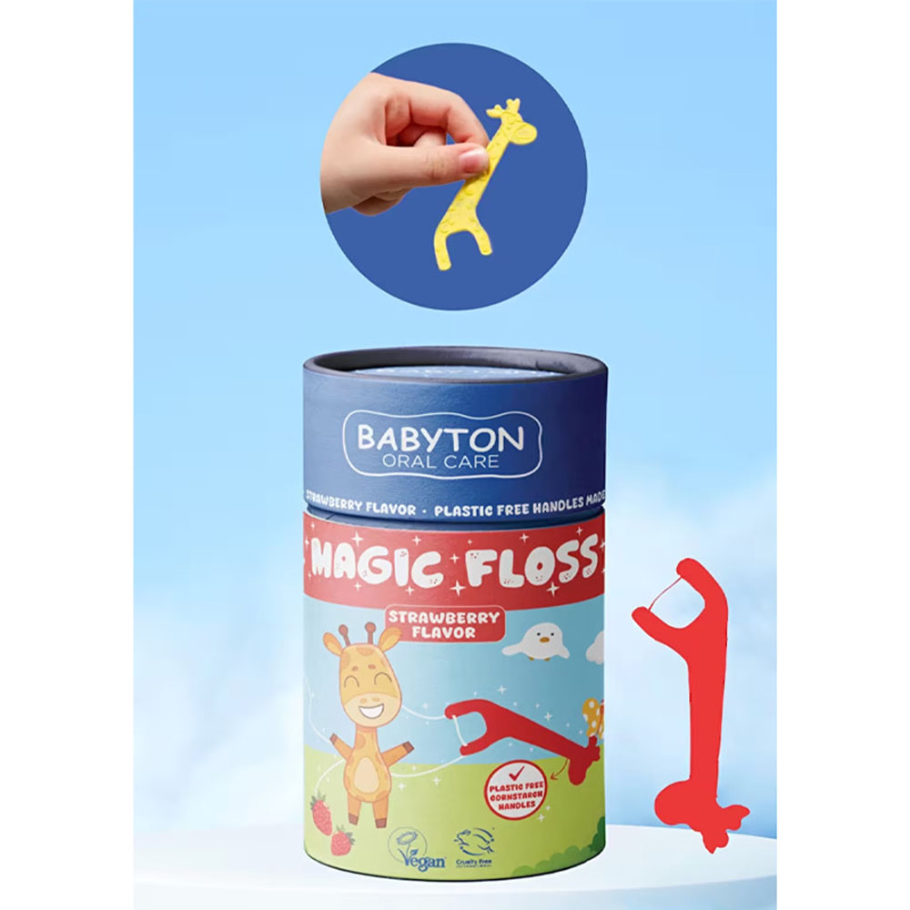Babyton - Baby Magic Floss - Strawberry