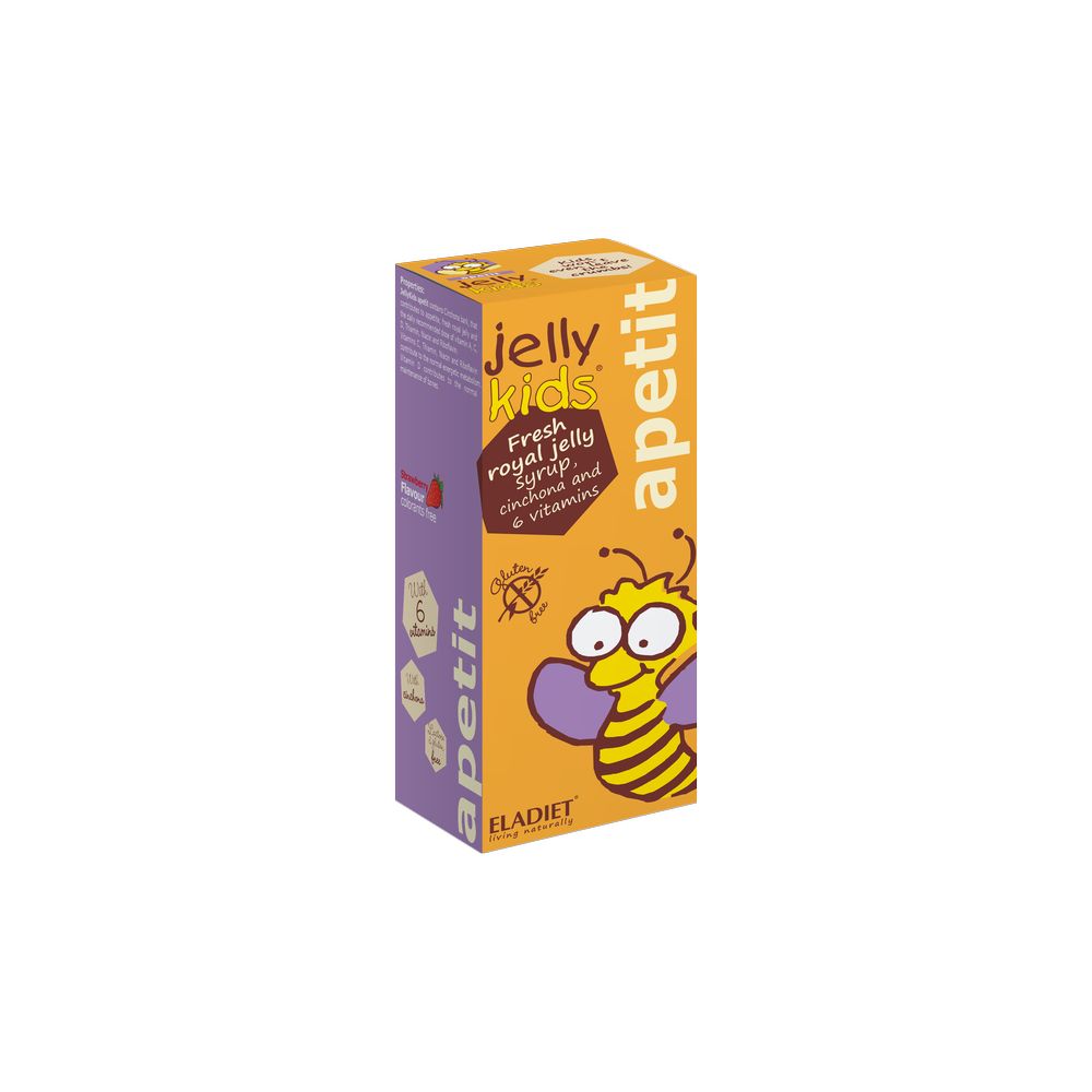 Jelly Kids - Apetit Syrup - Strawberry - 250 ml