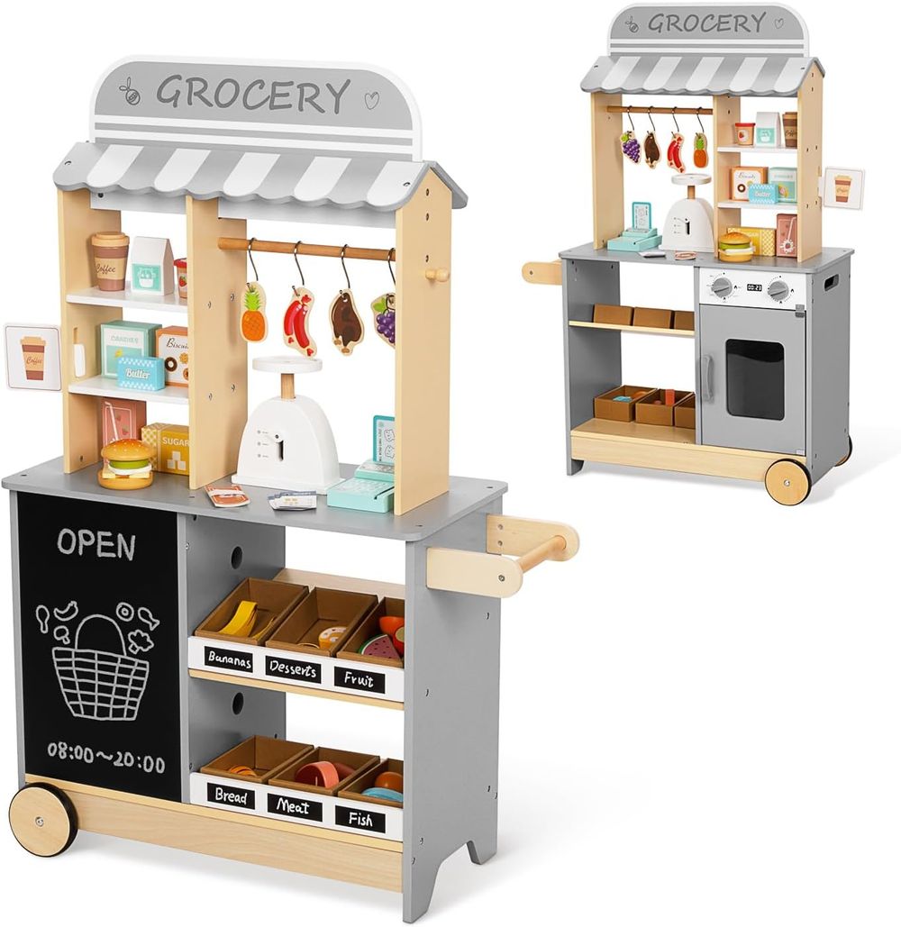 OOOK Kids Montessori Grocery Store - MultiColor