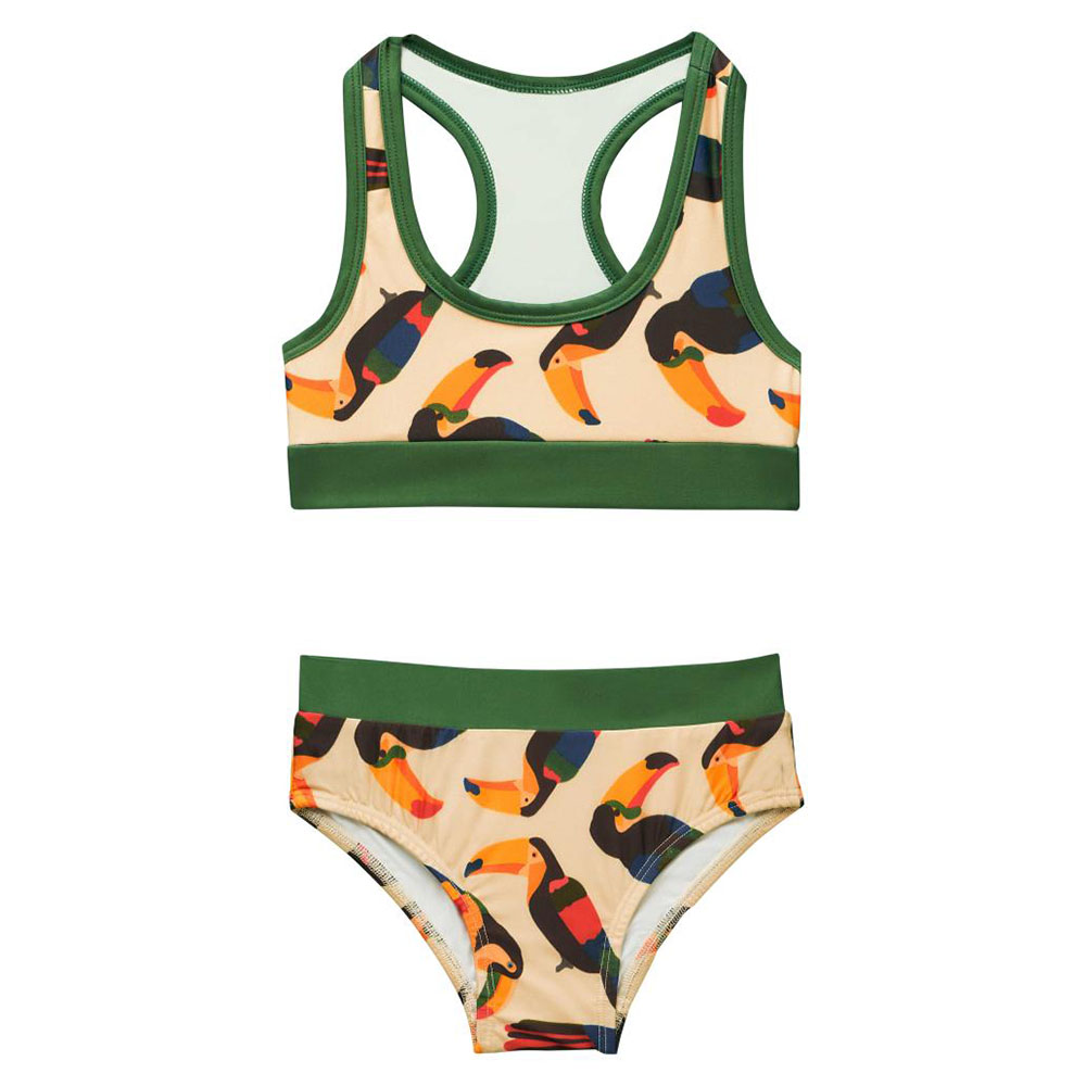 Roarsome - 2pc-Set - Girl's Swim Bikini - Beak The Toucan