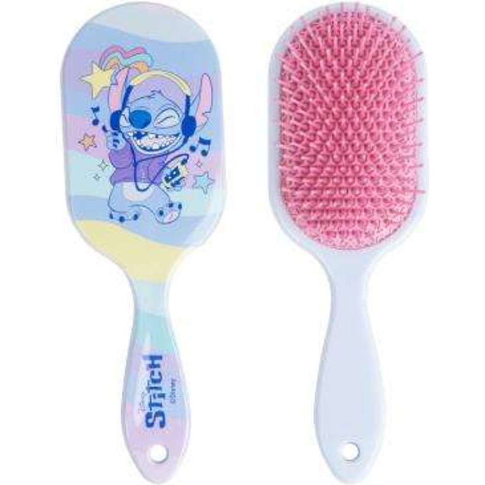 Cerda Girl's Stitch Rectangular Hair Brush