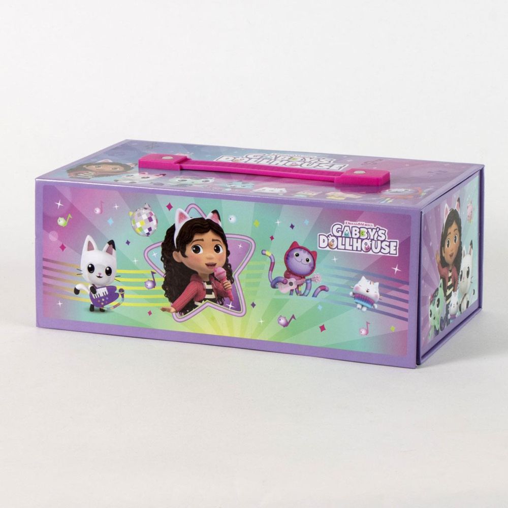 Cerda - Colorable Stationery Set Briefcase - Gabby's Dollhouse