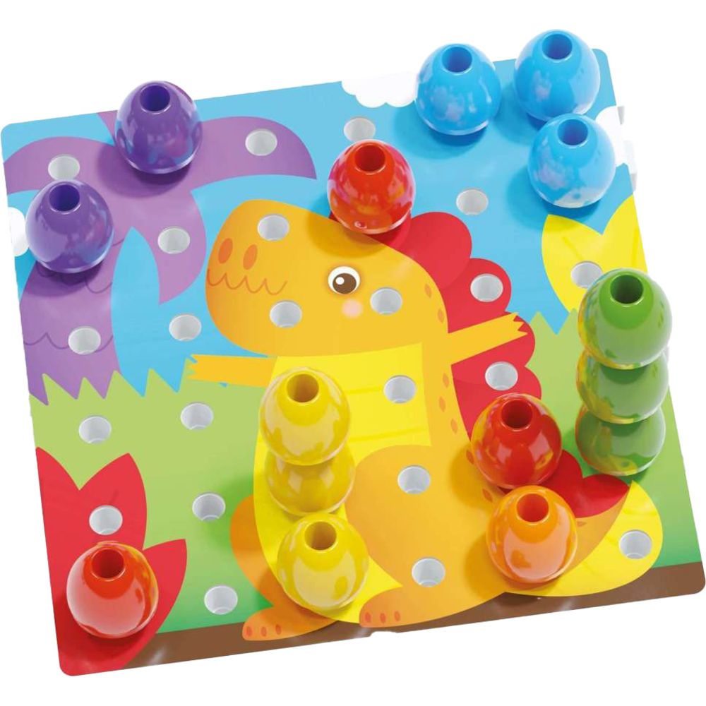 Quercetti Jumbo Peggy Primo Mosaico Game - 45 Pc Set