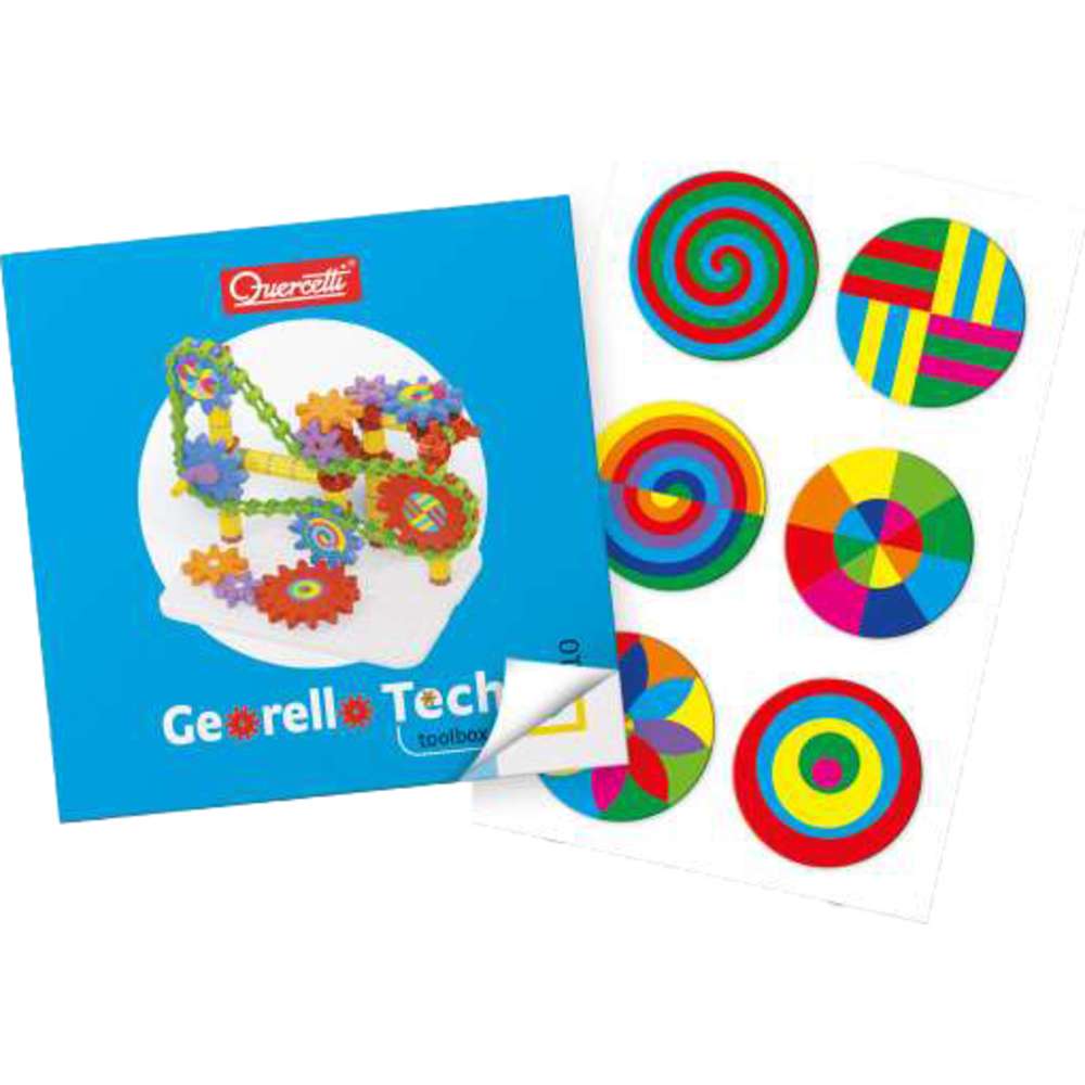 Quercetti Georello Tech Toolbox - 130 Pc Set