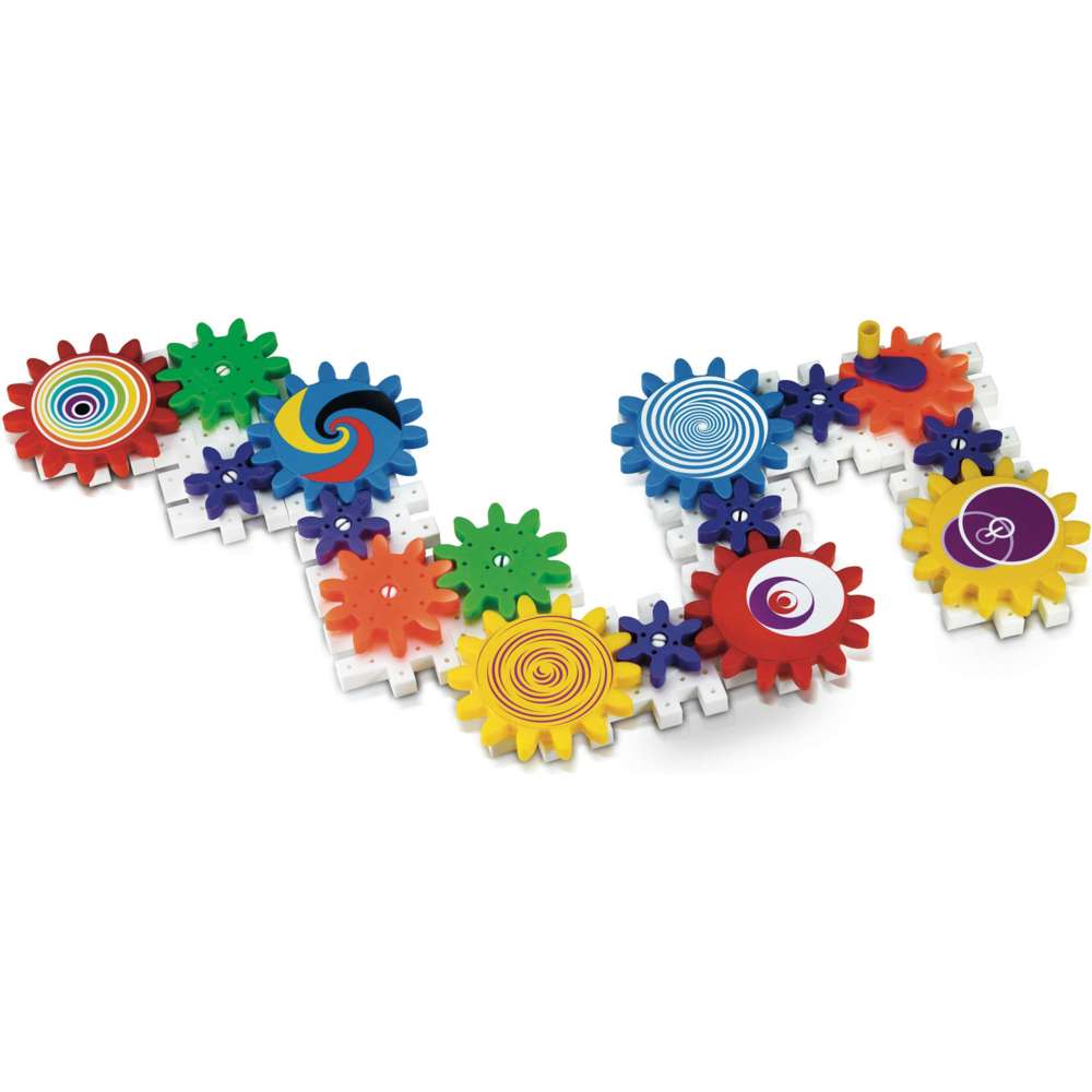 Quercetti Kaleido Gears Mosaic - 55 Pc Set