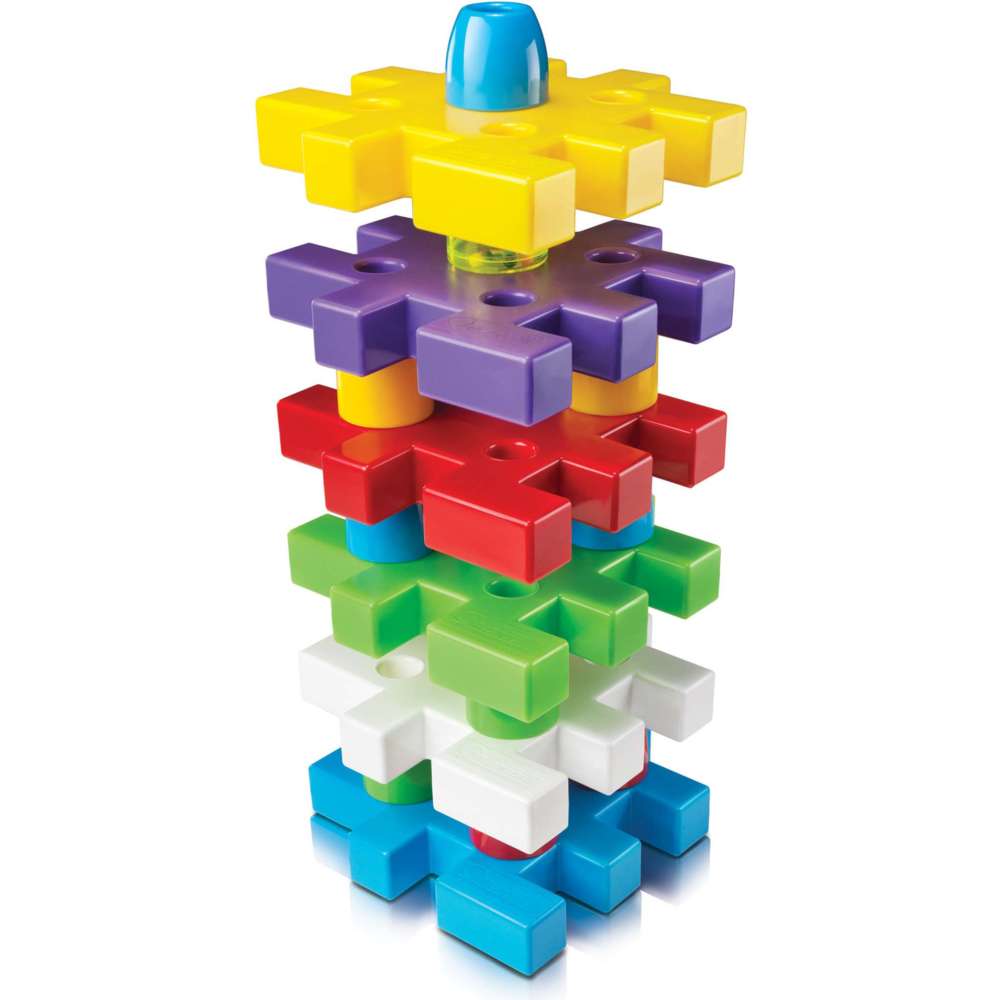 Quercetti Qubo Intelligent Play Building Blocks - 19 Pc Set