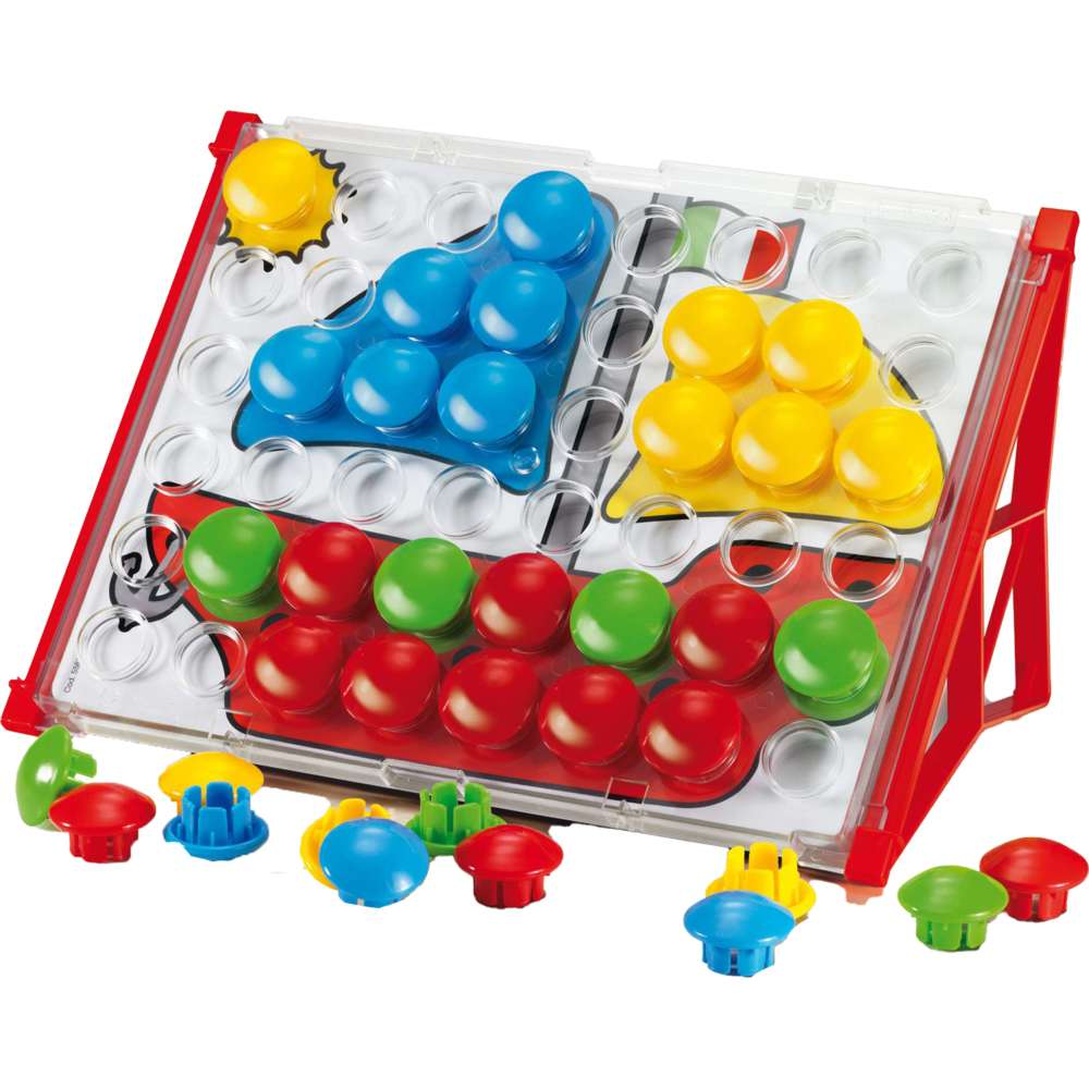 Quercetti Fantacolor Junior Mosaic Game - 48 Pc Set