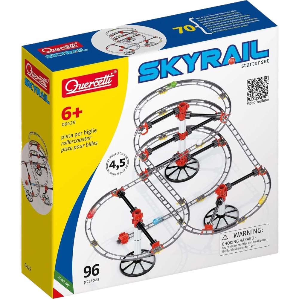 Quercetti Skyrail Starter Set - 96 Pc Set