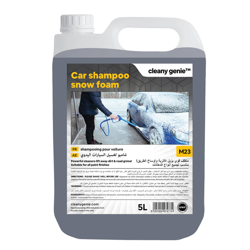 Cleany Genie M23 Snow Foam Car Shampoo - 5 L