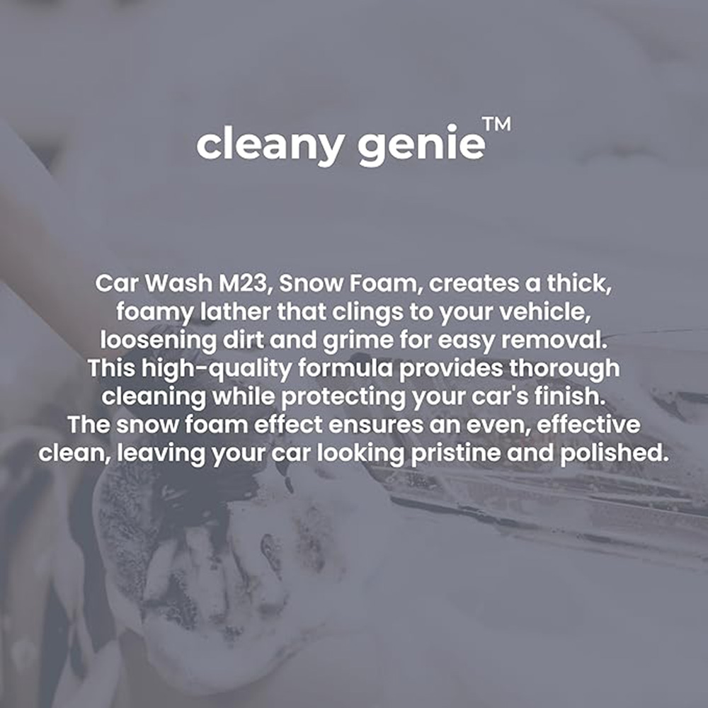 Cleany Genie M23 Snow Foam Car Shampoo - 5 L