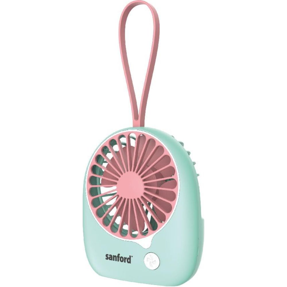 Sanford - Rechargeable USB Mini Fan - Blue