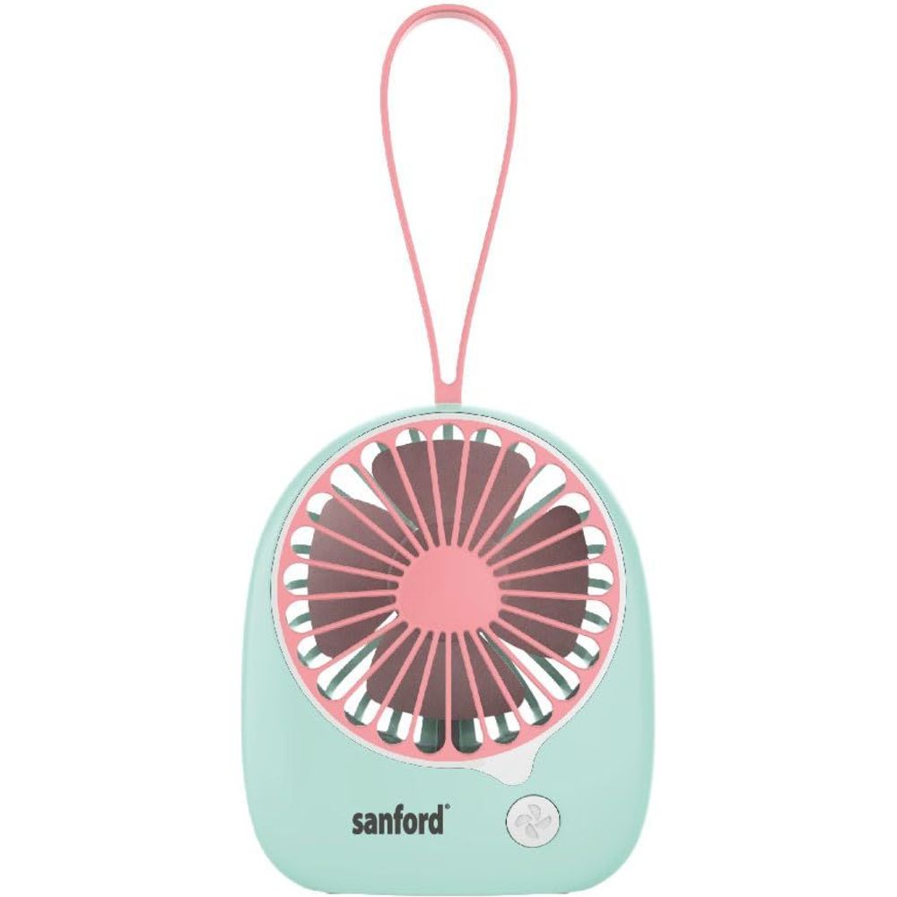 Sanford - Rechargeable USB Mini Fan - Blue