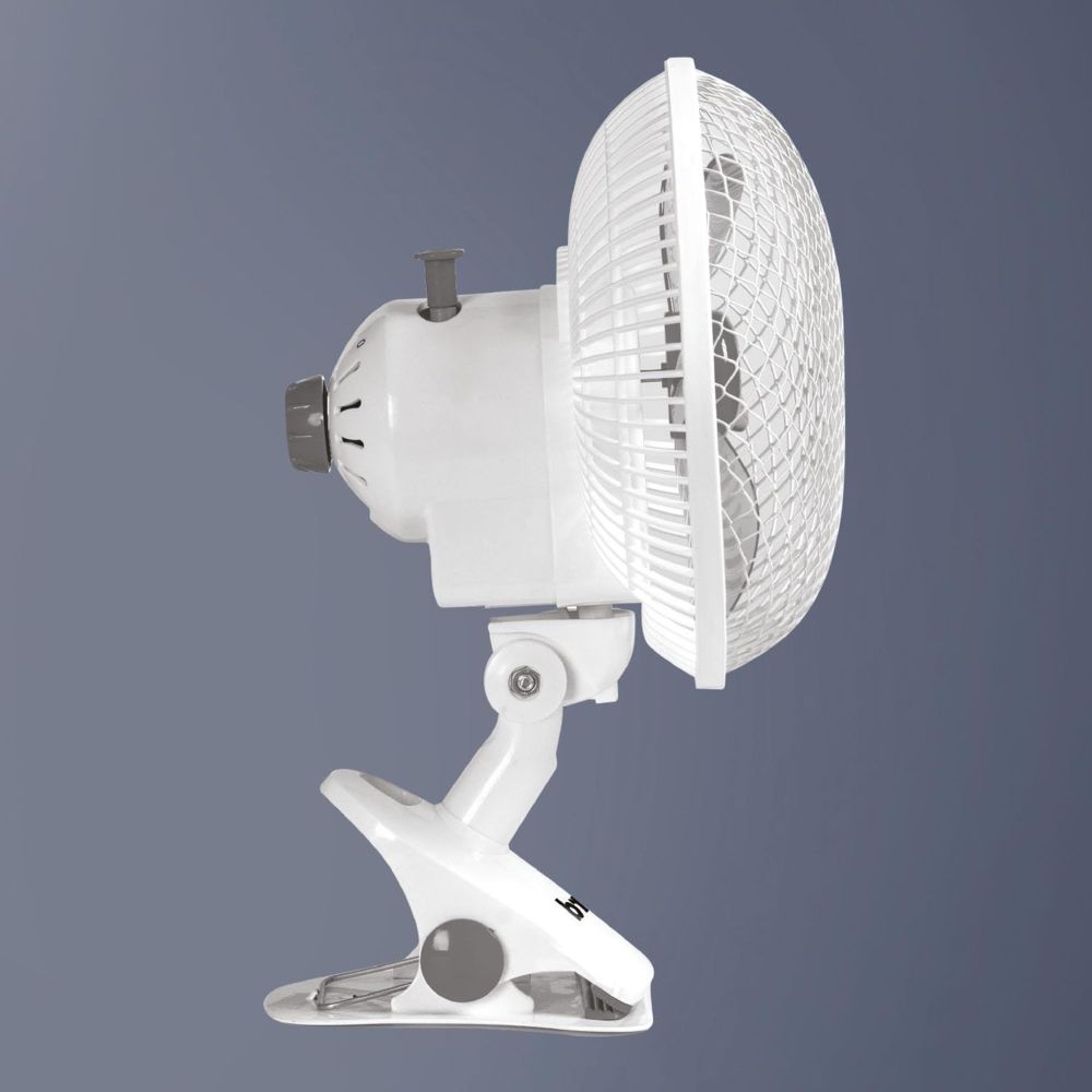 Sanford - 3-In-1 Portable Clip Fan - White - 20 cm